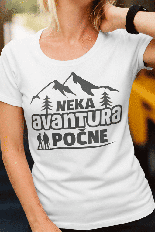 Neprevaziđena majica za avanturiste, outdoor, planinarenje, prirodu, motivacijski dizajn.