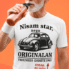 Nema star, nego originalna majica sa simpa automobilom i motivacijskim sloganom za optima.