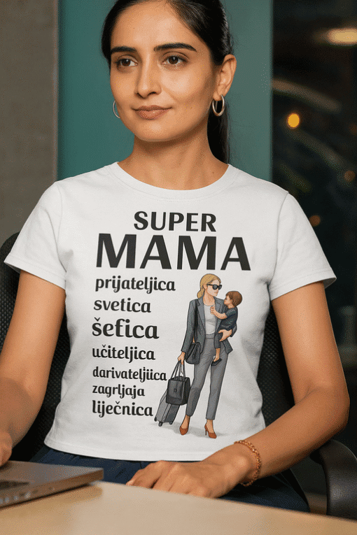 Super majice s natpisima za mame, prijateljice i šefice - personalizirani dizajn za svakodnevnu upotrebu.