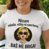 Nije savršena, ali jedinstvena - unikatna majica za žene s zabavnim dizajnom.