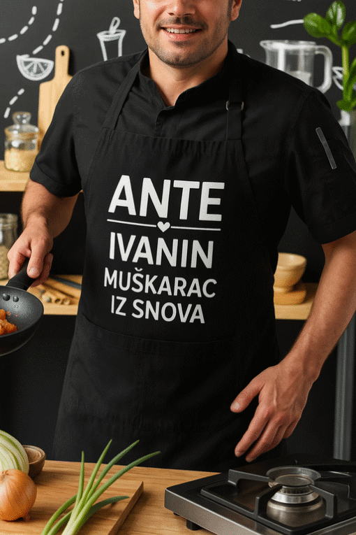 Majica s natpisom muškarac iz snova