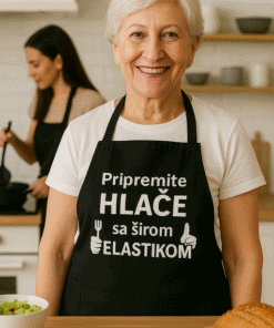 Majica s natpisom široke hlače za ljubitelje apsurdnog humora