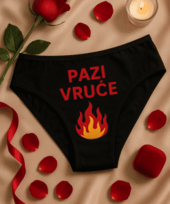 Važno slip šestice s porukom Pazi Vruće.