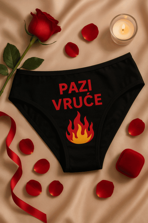 Važno slip šestice s porukom Pazi Vruće.
