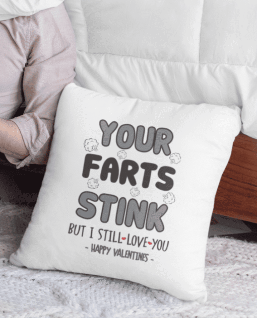 Vrisak jastuk s humorističkim natpisom za poklon, personalizirani dekor za dom.