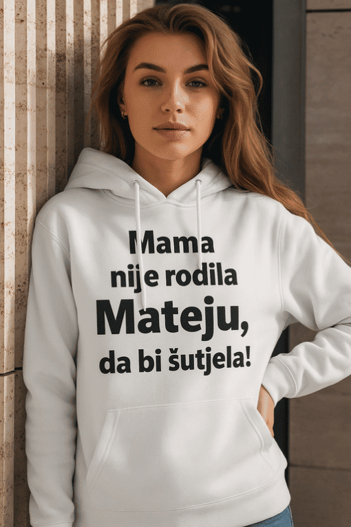 Majica s humorističkim printom za žene, moderna i udobna, idealno za svakodnevno nošenje.