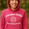 Prirodno sladak hoodie, personalizirane majice, kvalitetne majice za opimu, majice s printom, cool majice, odjeća za opimu, TOP-majice.hr.