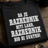 Majica za razrednike s natpisom DA JE RAZREDNIK BITI LAKO, RAZREDNIK BIO BI SVATKO!