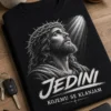 Majica s natpisom JEDINI KOJEMU SE KLANJAM i portretom Isusa Krista