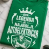 Majica s natpisom OVA LEGENDA JE NAJBOLJI AUTOELEKTRIČAR